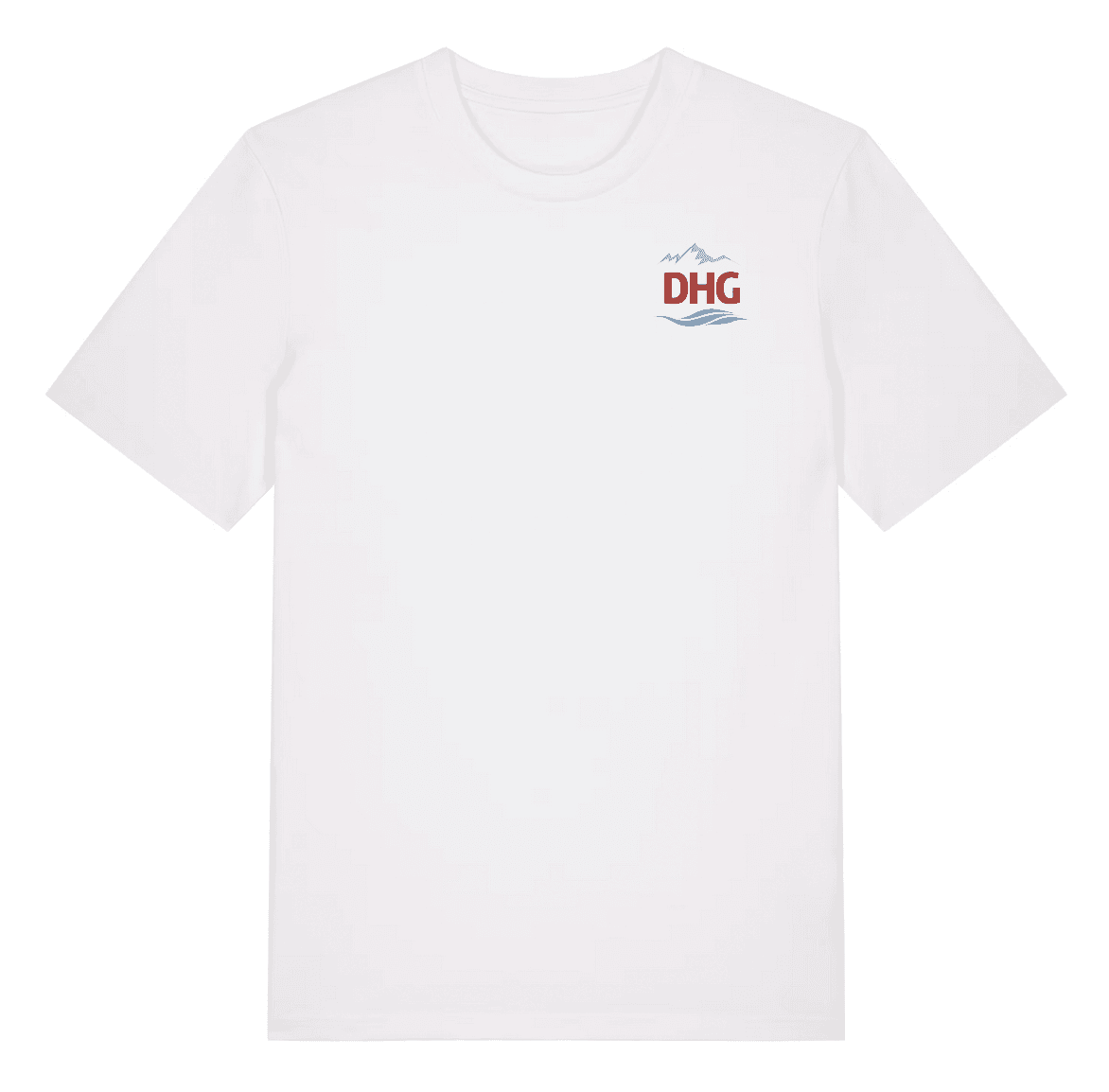 Herren-Unisex-T-Shirt mit Stick